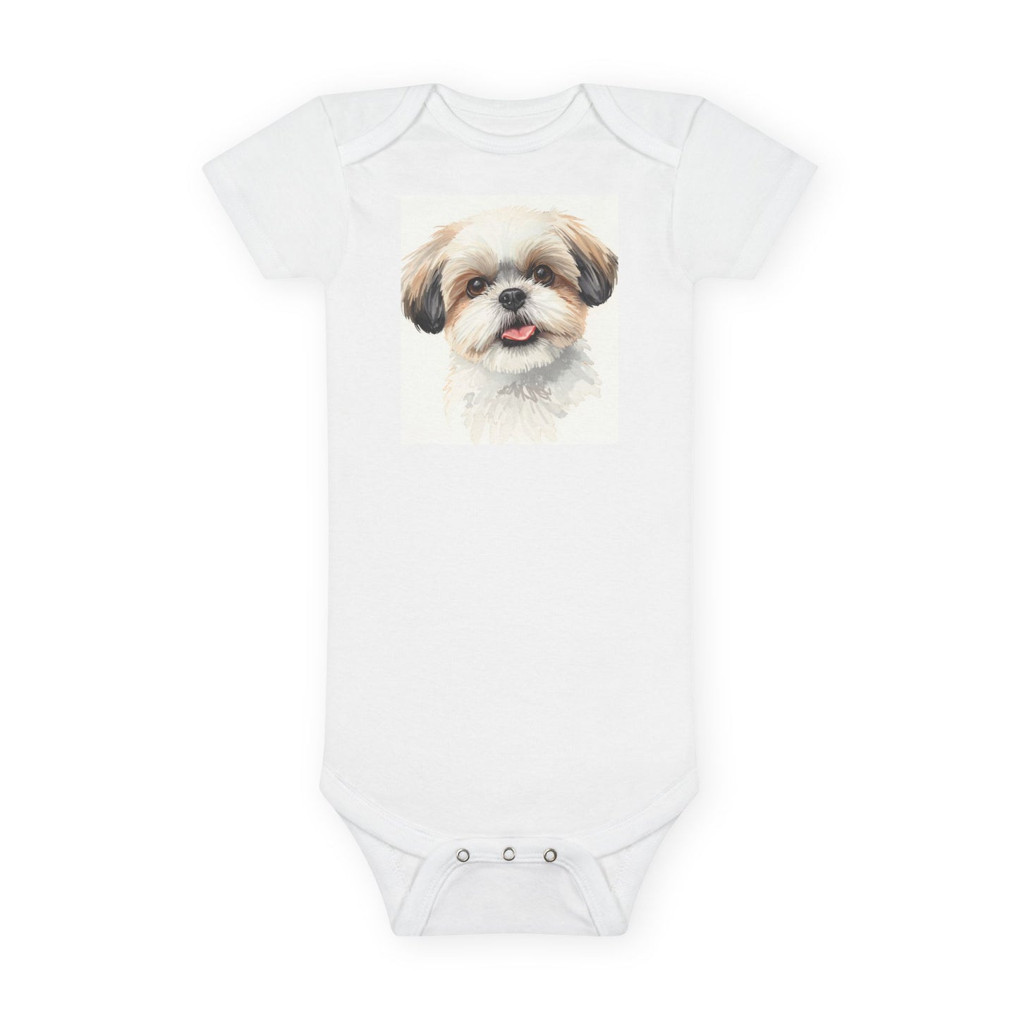 Boy and girl short sleeve bodysuit set