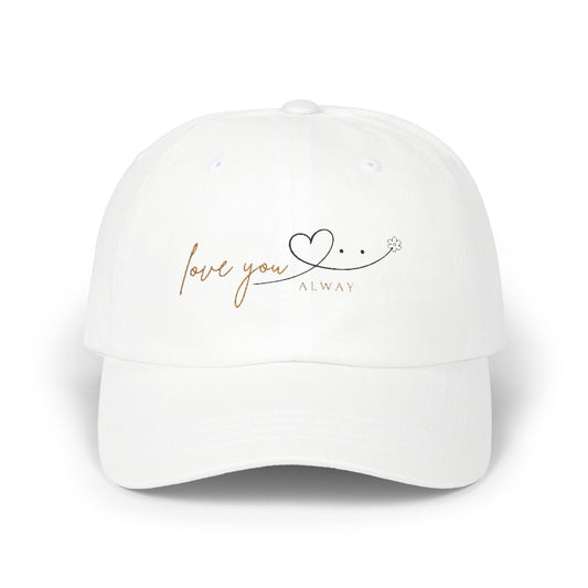 Love You Classic Cap - Casual Hat for All Occasions, Perfect Gift for Father's Day, Birthdays, Outdoor Fun, Everyday Wear