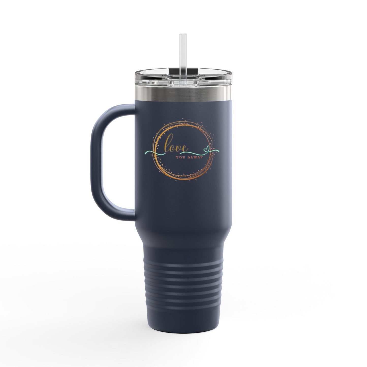 Floral Insulated Travel Mug, 40oz - Perfect Gift for Tea and Coffee Lovers, Summer Adventures, Personalized for You, Eco-Friendly [...]