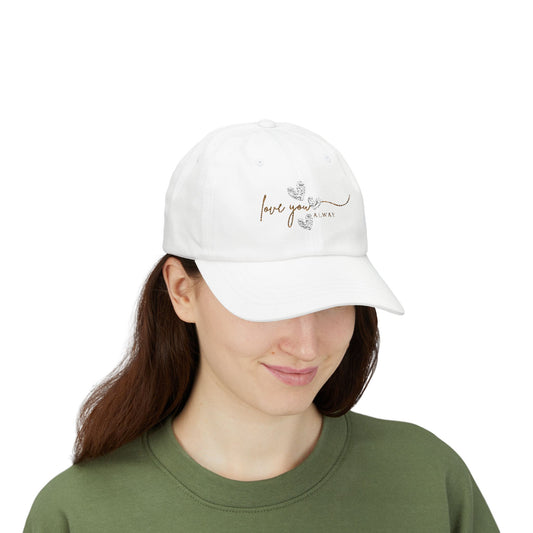 Love You Classic Cap - Casual Hat for All Occasions, Perfect Gift for Father's Day, Birthdays, Outdoor Fun, Everyday Wear