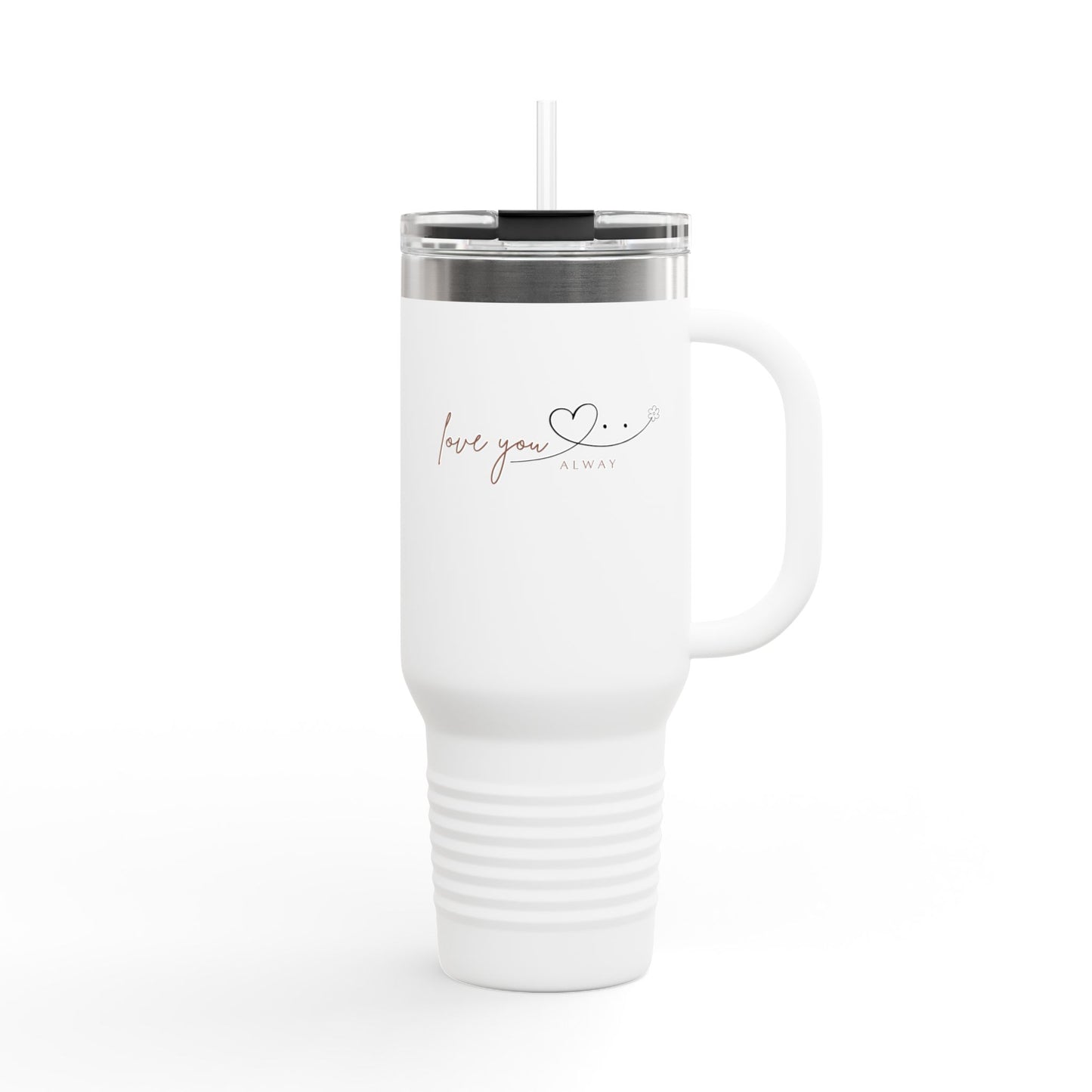 Floral Insulated Travel Mug, 40oz - Perfect Gift for Tea and Coffee Lovers, Summer Adventures, Personalized for You, Eco-Friendly [...]