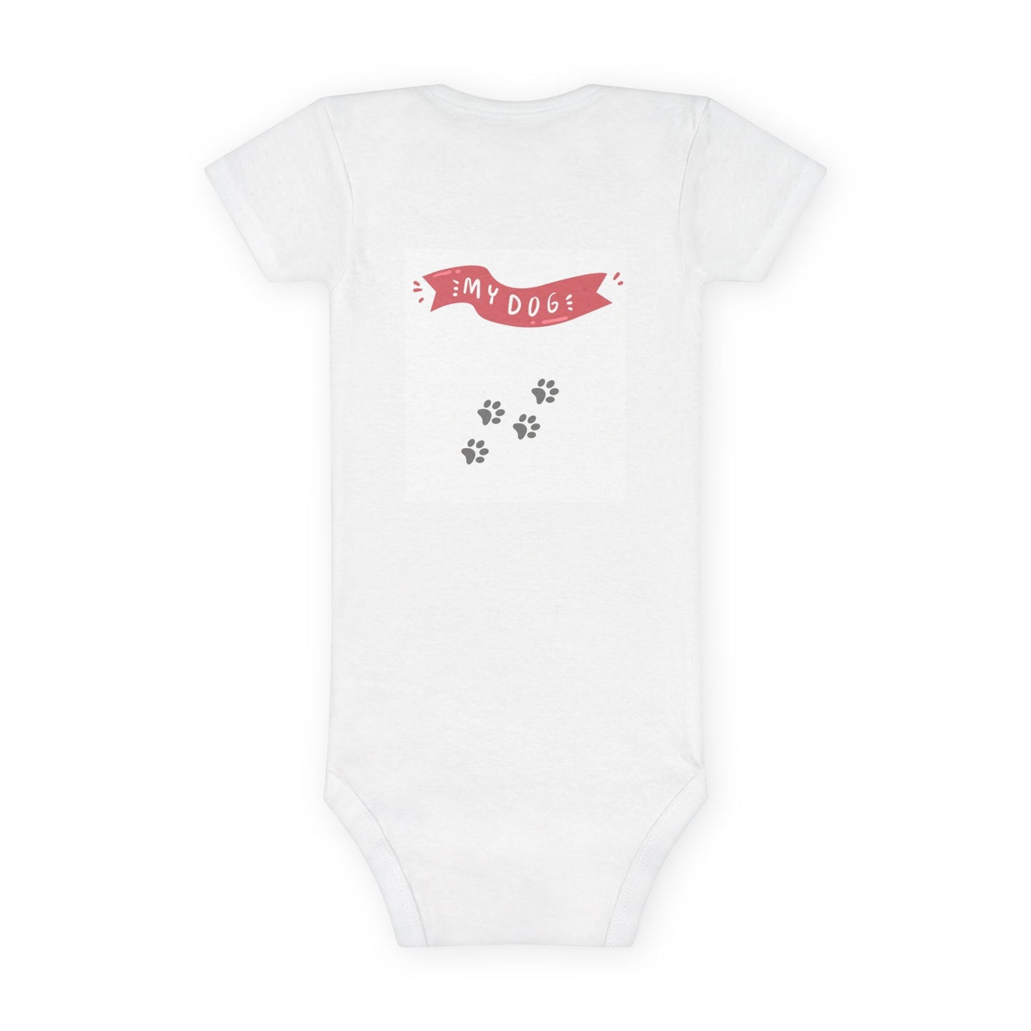 Boy and girl short sleeve bodysuit set
