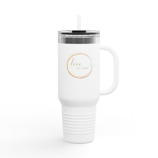 Floral Insulated Travel Mug, 40oz - Perfect Gift for Tea and Coffee Lovers, Summer Adventures, Personalized for You, Eco-Friendly [...]