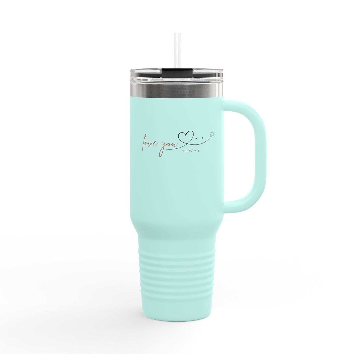 Floral Insulated Travel Mug, 40oz - Perfect Gift for Tea and Coffee Lovers, Summer Adventures, Personalized for You, Eco-Friendly [...]