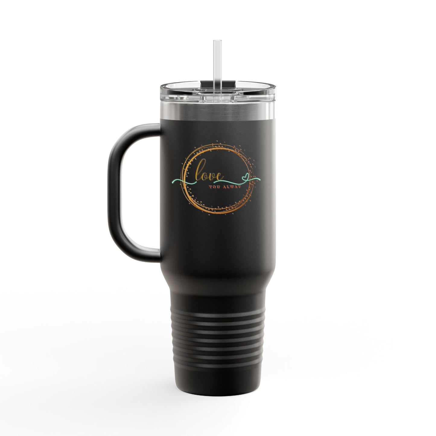 Floral Insulated Travel Mug, 40oz - Perfect Gift for Tea and Coffee Lovers, Summer Adventures, Personalized for You, Eco-Friendly [...]