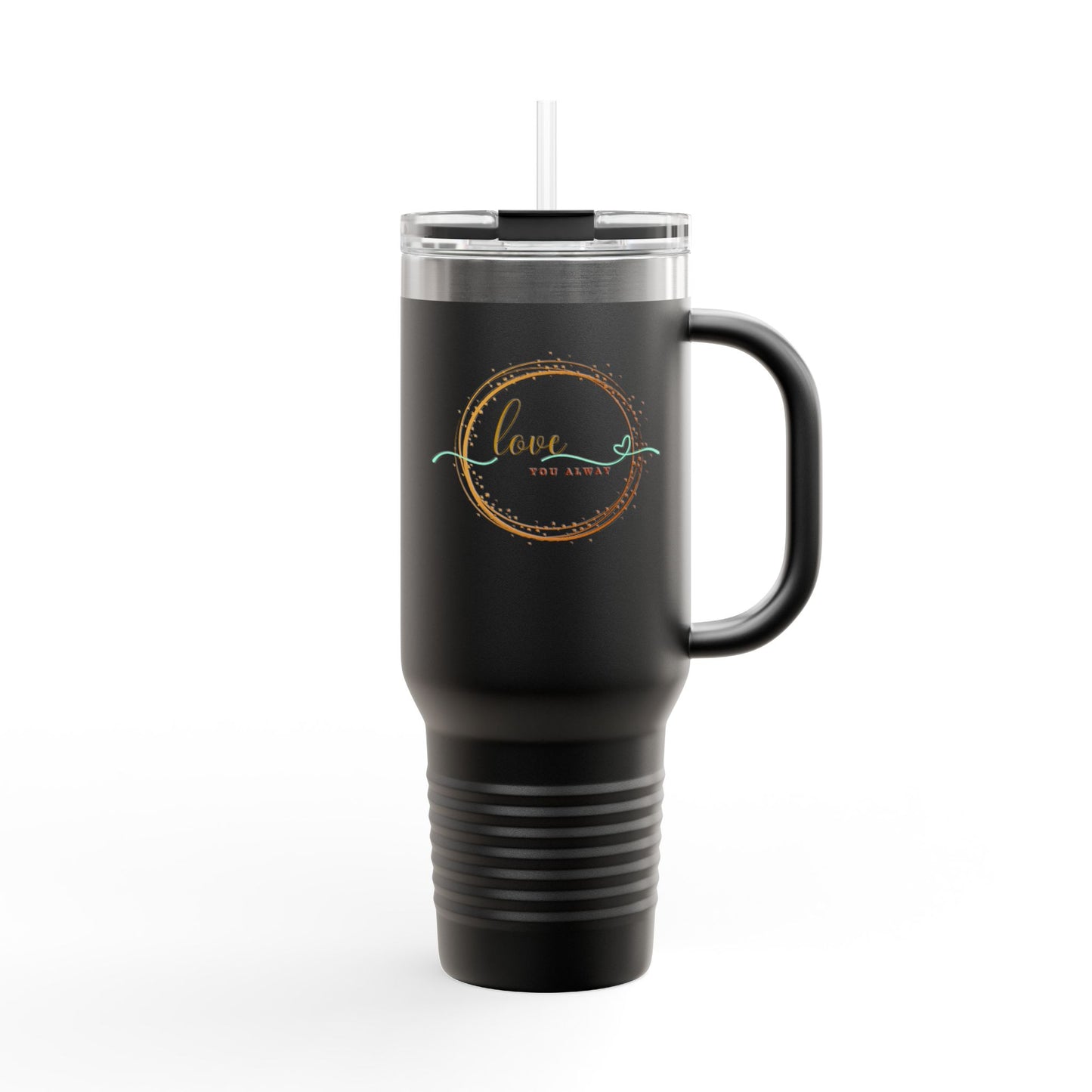 Floral Insulated Travel Mug, 40oz - Perfect Gift for Tea and Coffee Lovers, Summer Adventures, Personalized for You, Eco-Friendly [...]